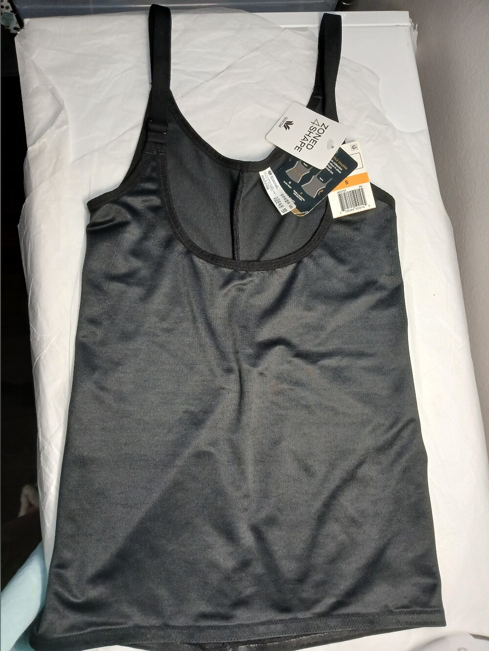 Wacoal Black Smooth Support Camisole with Adjustable Straps